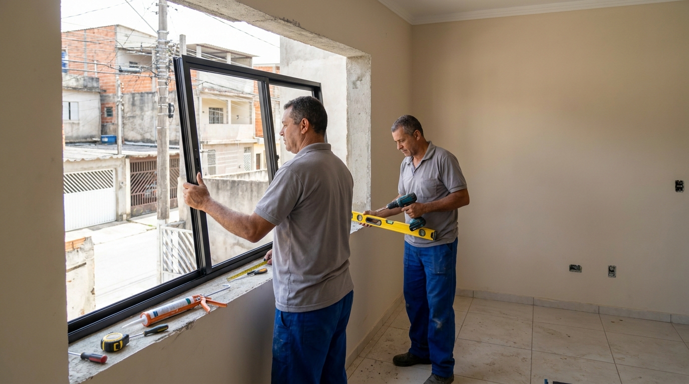 Esquadrias de Alumínio em Piracicaba‑SP